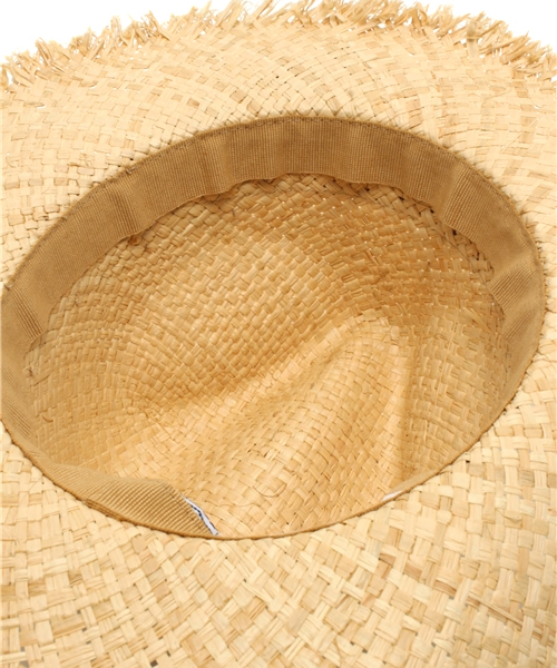 ROSE BUD(ローズバッド)の「(ICAS) PD920E PAGLIA RAFFIA HAT(ハット・レディース・ブラウン系その他/ブラック・ONE SIZE)」の4枚目の写真
