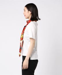 MUVEIL ミュベール 40 スカーフ付 半袖 カットソー 定価24200円 MUVEIL ミュベール 40 スカーフ付 半袖 カットソー