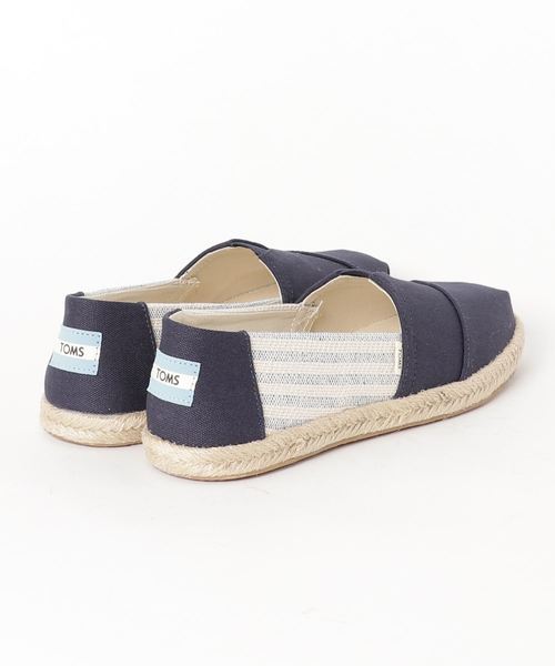 TOMS（トムス）の「【TOMS/トムス】 レディース スリッポン 夏 ALPARGATA 10013504（スリッポン・レディース・ネイビー・23.0cm/24.5cm/24.0cm/23.5cm）」の3枚目の写真