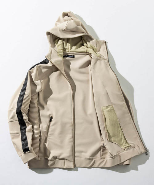 hummel(ヒュンメル)の「hummel(ヒュンメル)カルゼフーディー(マウンテンパーカー・メンズ・ホワイト/ブラック/ベージュ・SMALL/MEDIUM/LARGE)」の8枚目の写真