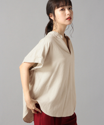 LOWRYS FARM | アサコンスキッパーＳＳ　845903(シャツ/ブラウス)