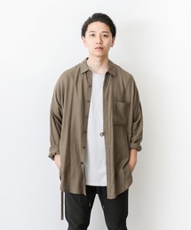 KAZUYUKI KUMAGAI ATTACHMENT | 80/2C/Wビエラ ドルマンスリーブシャツL/S(シャツ/ブラウス)