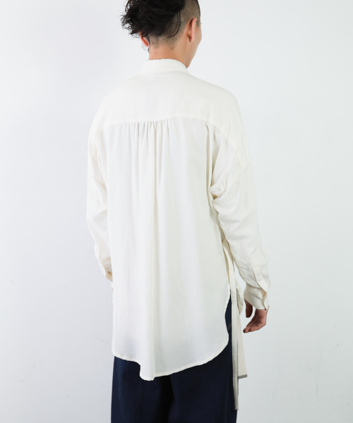 トップス KAZUYUKIKUMAGAI ATTACHMENT border Tshirt KAZUYUKI KUMAGAI ATTACHMENT Border Short Sleeve Black White