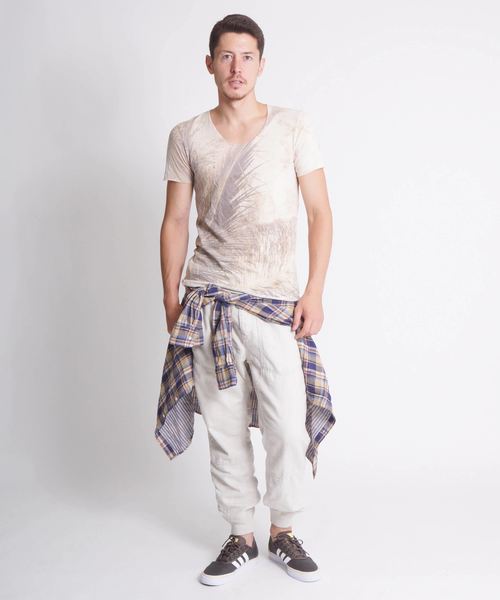 goa（ゴア）の「サスペンダー付ナチュラルペインターパンツ（その他パンツ・メンズ・キナリ/ブルー・FREE）」の12枚目の写真