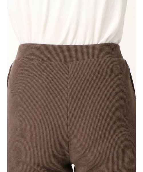 GYDA（ジェイダ）の「H/W ワッフルフレアパンツ（その他パンツ・レディース・ブラック/カーキ/ボルドー・FREE）」の14枚目の写真