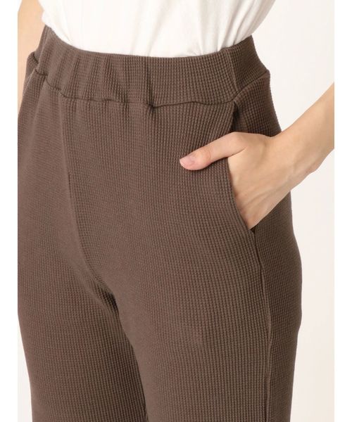 GYDA（ジェイダ）の「H/W ワッフルフレアパンツ（その他パンツ・レディース・ブラック/カーキ/ボルドー・FREE）」の15枚目の写真