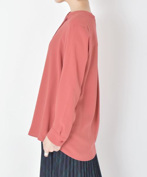 SHIPS(シップス)の「〈手洗い可能〉ウォッシャブルピンタックブラウス◇(シャツ/ブラウス・レディース・ブラック/オフホワイト/ピンク・ONE SIZE)」の22枚目の写真
