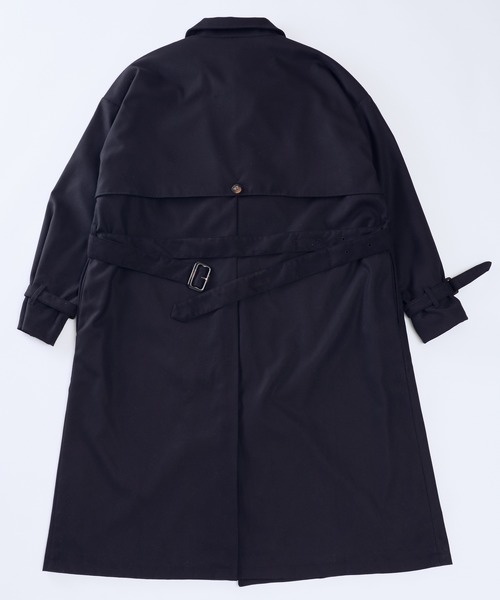 KUUUPY（クーピー）の「KUUUPY - ヨークロングトレンチコート（トレンチコート・メンズ・ブラック/ベージュ・SMALL/MEDIUM/LARGE）」の18枚目の写真