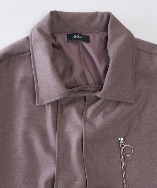 KUUUPY（クーピー）の「KUUUPY - ヨークロングトレンチコート（トレンチコート・メンズ・ブラック/ベージュ・SMALL/MEDIUM/LARGE）」の6枚目の写真