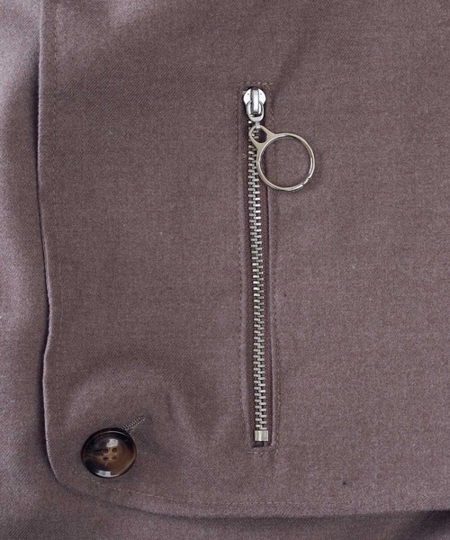 KUUUPY（クーピー）の「KUUUPY - ヨークロングトレンチコート（トレンチコート・メンズ・ブラック/ベージュ・SMALL/MEDIUM/LARGE）」の7枚目の写真