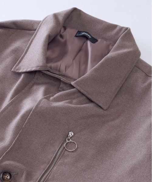 KUUUPY（クーピー）の「KUUUPY - ヨークロングトレンチコート（トレンチコート・メンズ・ブラック/ベージュ・SMALL/MEDIUM/LARGE）」の5枚目の写真