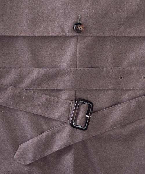 KUUUPY（クーピー）の「KUUUPY - ヨークロングトレンチコート（トレンチコート・メンズ・ブラック/ベージュ・SMALL/MEDIUM/LARGE）」の13枚目の写真