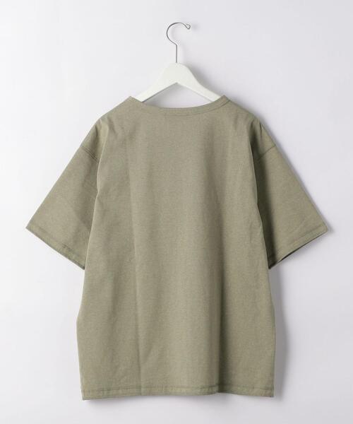 green label relaxing(グリーンレーベルリラクシング)の「SC FTP リカバリー プレーティング クルーネック Tシャツ カットソー(Tシャツ/カットソー・メンズ・オリーブ/ケリー/オレンジ系その他・LARGE/MEDIUM/SMALL/X-LARGE)」の4枚目の写真