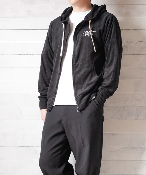 Bling Leads（ブリングリーズ）の「【Bl】パイル　 プリントシップパーカー（パーカー・レディース・ブラック/ネイビー・MEDIUM/LARGE）」の18枚目の写真
