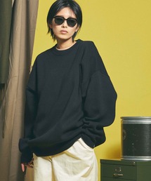 MAISON SPECIAL | 《ユニセックスアイテム》プライムオーバースムースニットスウェットプルオーバー【MAISON SPECIAL/メゾンスペシャル】(スウェット)