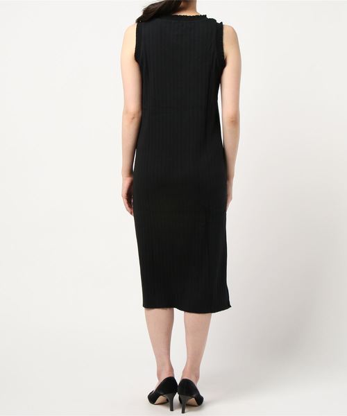 PUAL CE CIN（ピュアルセシン）の「針抜きテレコロングR（Tシャツ/カットソー・レディース・ブラック/キナリ・FREE）」の11枚目の写真