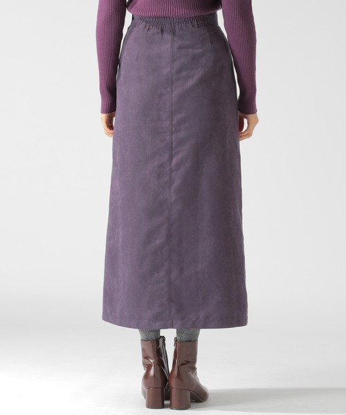 BAYFLOW(ベイフロー)の「フェイクスエードスカート(スカート・レディース・パープル/キャメル・SMALL/MEDIUM)」の14枚目の写真