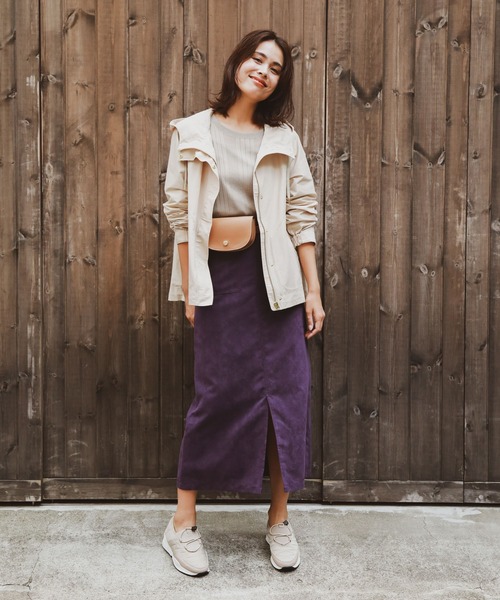 BAYFLOW(ベイフロー)の「フェイクスエードスカート(スカート・レディース・パープル/キャメル・SMALL/MEDIUM)」の20枚目の写真