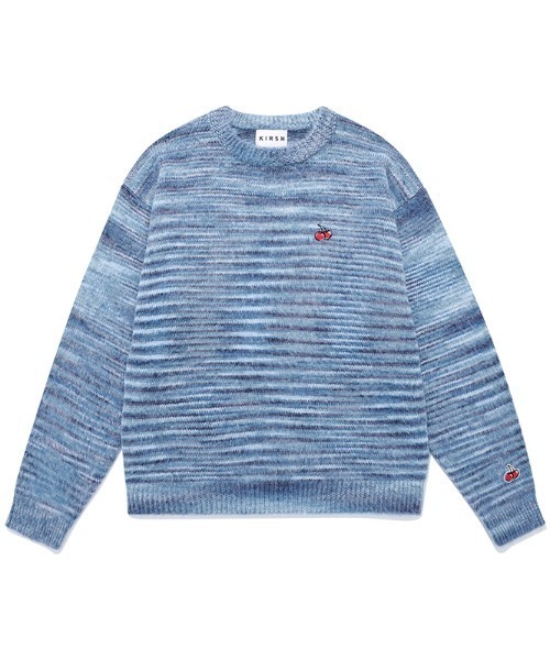 ☆韓国の人気☆【KIRSH】☆COLOR STITCH POINT KNIT DRES.S☆ ☆送料・関税込☆KIRSH☆COLOR STITCH POINT KNIT DRESS☆
