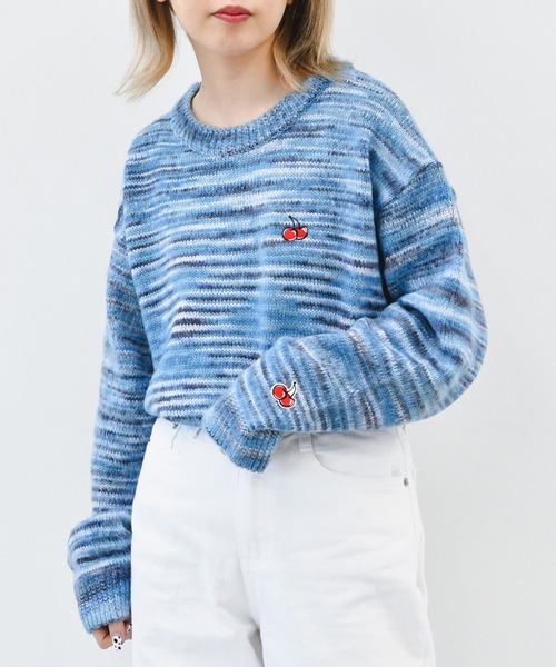 KIRSH（キルシー）の「SMALL CHERRY DYEING KNIT/スモール