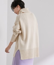 ADAM ET ROPE' | 【一部店舗限定】バルキーニットタートルプルオーバー(ニット/セーター)