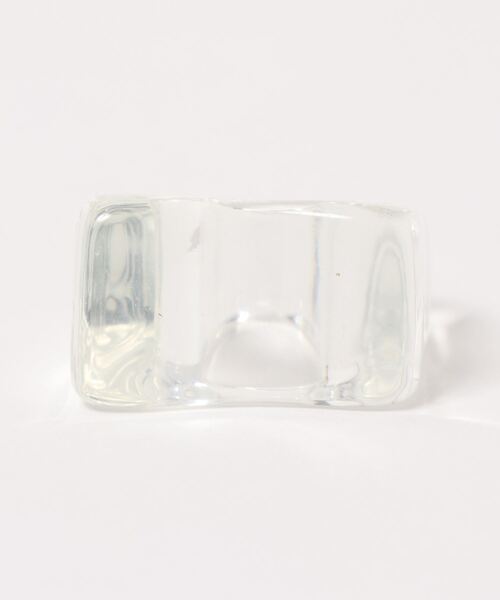 Fun & Daily（ファンアンドデイリー）の「F&D : マーブルアクリルリング（リング・レディース・パープル/ブラウン/グレー/グリーン/クリア・FREE）」の10枚目の写真