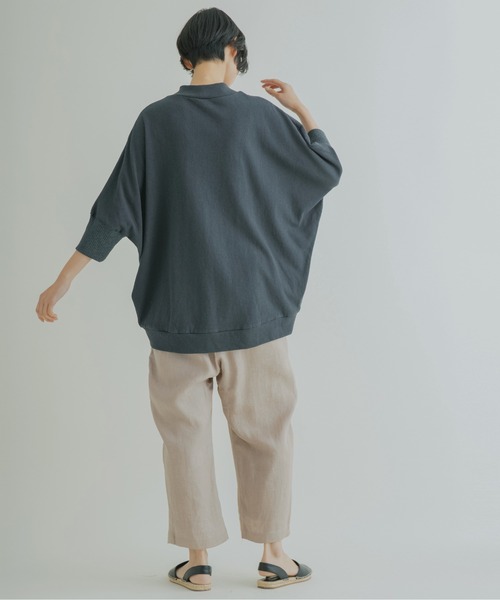 Kelen（ケレン）の「「KELEN / ケレン」9分丈イージータックトラウザー"Soi Linen"（その他パンツ・レディース・ブラック/パープル/アイボリー/ミント/グレイッシュベージュ・S/M）」の9枚目の写真