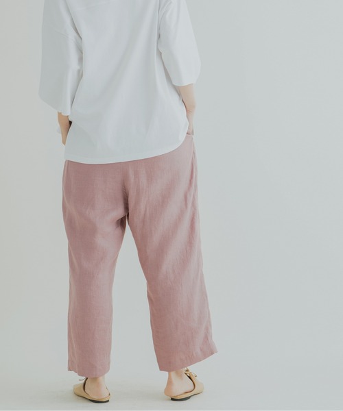 Kelen（ケレン）の「「KELEN / ケレン」9分丈イージータックトラウザー"Soi Linen"（その他パンツ・レディース・ブラック/パープル/アイボリー/ミント/グレイッシュベージュ・S/M）」の20枚目の写真