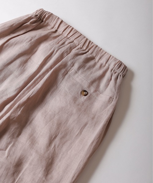 Kelen（ケレン）の「「KELEN / ケレン」9分丈イージータックトラウザー"Soi Linen"（その他パンツ・レディース・ブラック/パープル/アイボリー/ミント/グレイッシュベージュ・S/M）」の19枚目の写真