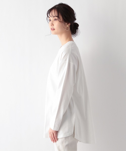 GLOBAL WORK（グローバルワーク）の「BeauteeアソートロンT/923490（Tシャツ/カットソー・レディース・ホワイト/オフホワイト/ホワイト系その他3/ホワイト系その他2・MEDIUM/LARGE）」の6枚目の写真