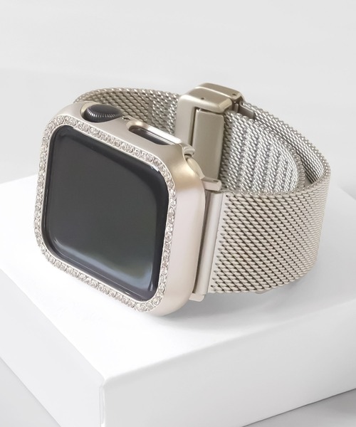 Urban Coral（アーバンコーラル）の「Apple Watch Case / アップルウォッチ ケース ラインストーンバンパーカバー / Urban Coral（デジタル腕時計・レディース・ブラック/レッド/ピンク/シルバー/ゴールド/クリア/レインボー/ピンクゴールド/ゴールド系その他・40mm/44mm/41mm/45mm/42mm/46）」の21枚目の写真