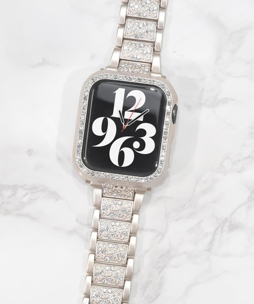 Urban Coral（アーバンコーラル）の「Apple Watch Case / アップルウォッチ ケース ラインストーンバンパーカバー / Urban Coral（デジタル腕時計・レディース・ブラック/レッド/ピンク/シルバー/ゴールド/クリア/レインボー/ピンクゴールド/ゴールド系その他・40mm/44mm/41mm/45mm/42mm/46）」の18枚目の写真
