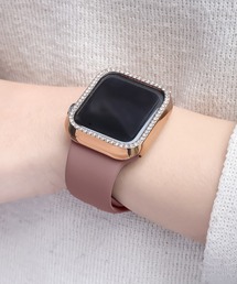 Urban Coral（アーバンコーラル）の「Apple Watch Case   アップルウォッチ ケース ラインストーンバンパーカバー   Urban Coral（デジタル腕時計）」