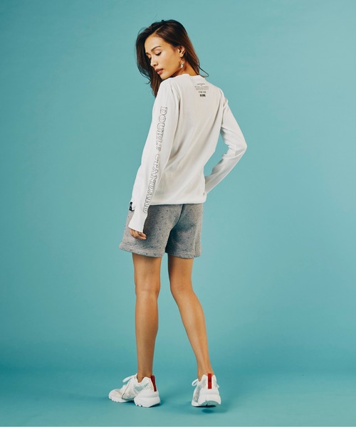 DOUBLE STANDARD CLOTHING(ダブルスタンダードクロージング)の「ガス強撚フライスロンT(Tシャツ/カットソー・レディース・ベージュ/オフホワイト・FREE)」の12枚目の写真