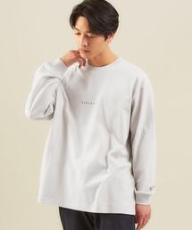 green label relaxing | SC SINCERELY プリント クルーネック 長袖 カットソー(Tシャツ/カットソー)