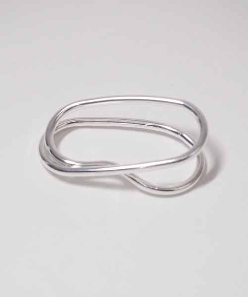 Nothing And Others（ナッシングアンドアザーズ）の「「Nothing And Others/ナッシングアンドアザーズ」Double Line ring（リング・レディース・シルバー・FREE）」の2枚目の写真