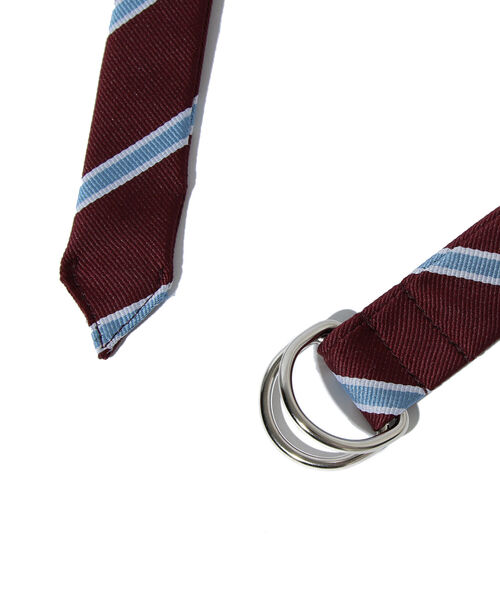 BEAMS PLUS（ビームスプラス）の「BEAMS PLUS / ダブルリング リボンベルト（ベルト・メンズ・ネイビー/グリーン/ワイン・ONE SIZE）」の18枚目の写真