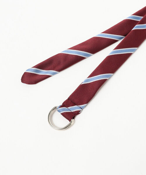 BEAMS PLUS（ビームスプラス）の「BEAMS PLUS / ダブルリング リボンベルト（ベルト・メンズ・ネイビー/グリーン/ワイン・ONE SIZE）」の11枚目の写真