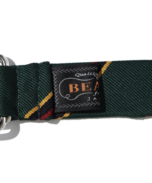 BEAMS PLUS（ビームスプラス）の「BEAMS PLUS / ダブルリング リボンベルト（ベルト・メンズ・ネイビー/グリーン/ワイン・ONE SIZE）」の7枚目の写真