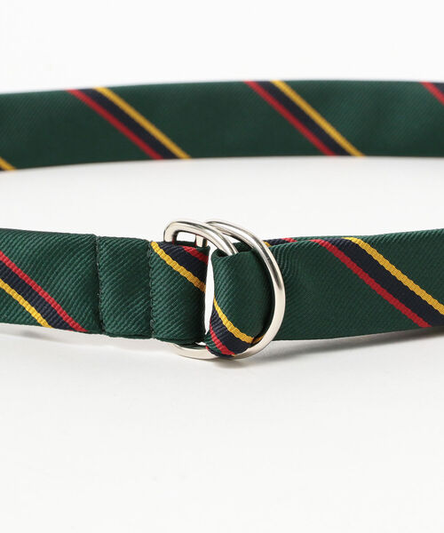 BEAMS PLUS（ビームスプラス）の「BEAMS PLUS / ダブルリング リボンベルト（ベルト・メンズ・ネイビー/グリーン/ワイン・ONE SIZE）」の21枚目の写真