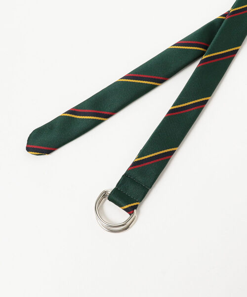 BEAMS PLUS（ビームスプラス）の「BEAMS PLUS / ダブルリング リボンベルト（ベルト・メンズ・ネイビー/グリーン/ワイン・ONE SIZE）」の12枚目の写真