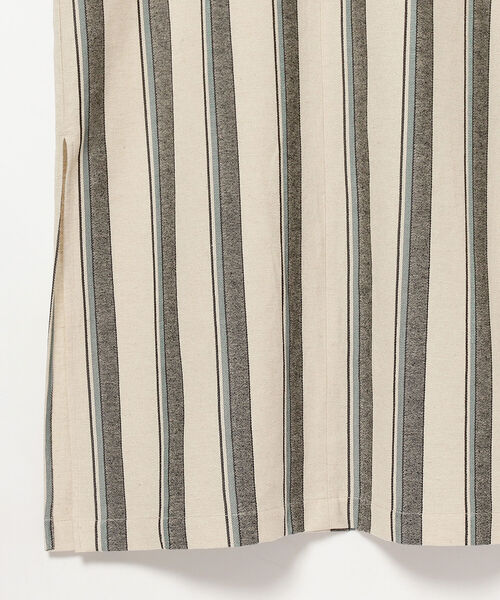 BEAMS LIGHTS（ビームスライツ）の「BEAMS LIGHTS / ストライプ Vネック ワンピース（ワンピース・レディース・ベージュ/サックスブルー・38/36）」の22枚目の写真