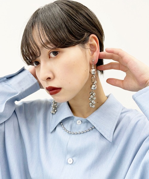 kutir（クティール）の「2WAYボールチェーンネックレス（ネックレス・レディース・シルバー・FREE）」の5枚目の写真