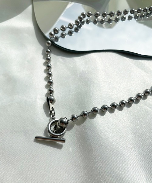kutir（クティール）の「2WAYボールチェーンネックレス（ネックレス・レディース・シルバー・FREE）」の8枚目の写真