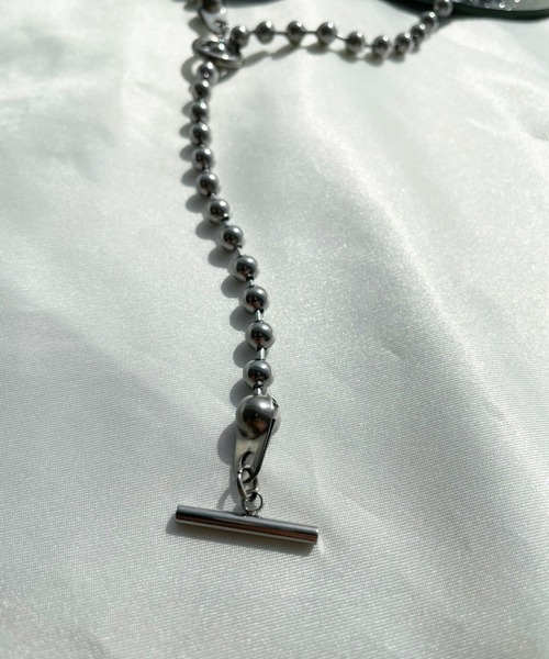 kutir（クティール）の「2WAYボールチェーンネックレス（ネックレス・レディース・シルバー・FREE）」の2枚目の写真