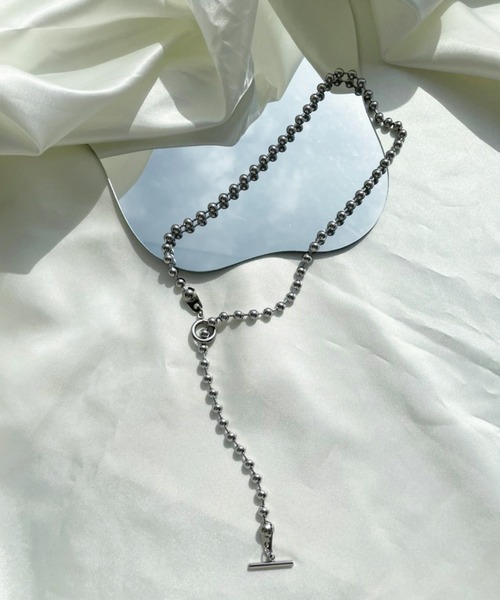 kutir（クティール）の「2WAYボールチェーンネックレス（ネックレス・レディース・シルバー・FREE）」の6枚目の写真