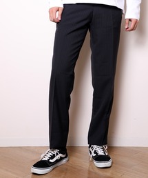 DETAILS（ディテールズ）の「DETAILS/ オルタネートストライプワンタックスラックス（スラックス）」