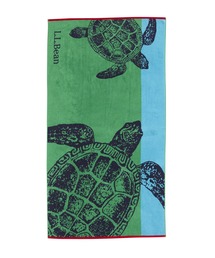 L.L.Bean（エルエルビーン）の「シーサイド・ビーチ・タオル、タートル（タオル）」