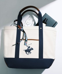 【BEVERLY HILLS POLO CLUB】ポロキャンバストートL PC A4サイズ収納可能 通勤 通学 BH1008N
