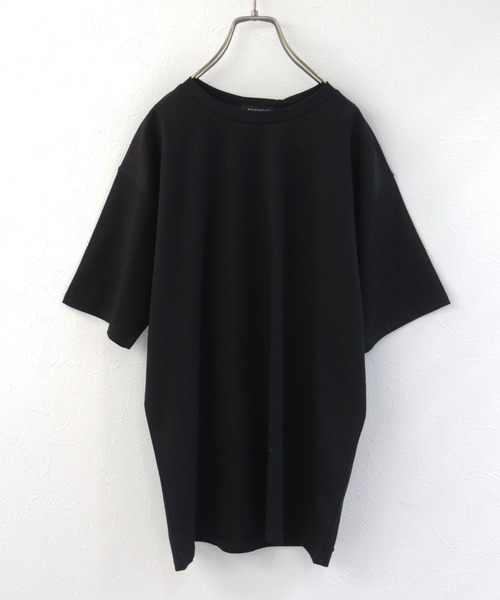 Avvenente（アベネンテ）の「【Avvenente】ニュアンス転写プリントTシャツ（Tシャツ/カットソー・レディース・ブラック/オフホワイト・M）」の4枚目の写真